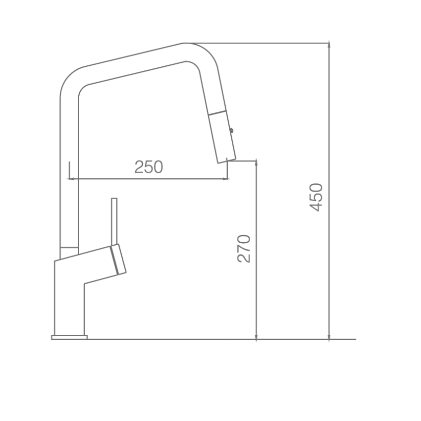 Grifo cocina extraíble BONN PVD - Imagen 5