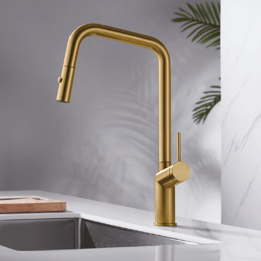 Grifo cocina extraíble BONN PVD - Imagen 3