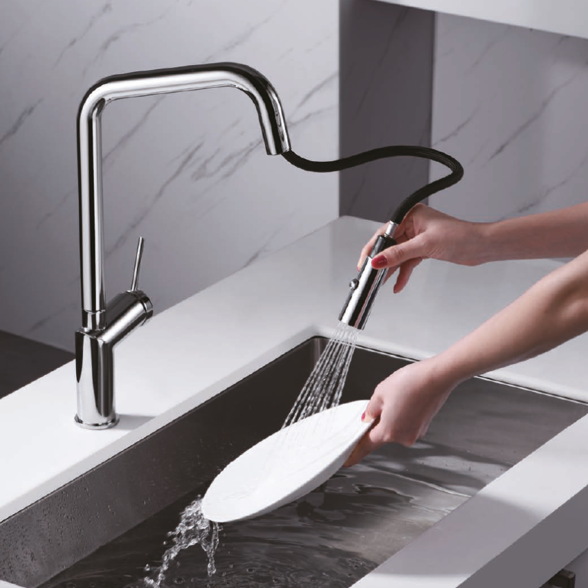 Grifo cocina extraíble BONN PVD - Imagen 4